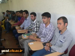 در راستای همکاری و هم اندیشی دانشجومعلمان پردیس های برادران و خواهران با نظارت دفتر نهاد رهبری :

برگزاری جلسه هم اندیشی سردبیران و اعضای نشریات دانشجویی دانشگاه فرهنگیان یزد 3
