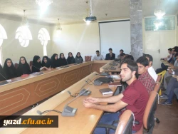 در راستای همکاری و هم اندیشی دانشجومعلمان پردیس های برادران و خواهران با نظارت دفتر نهاد رهبری :

برگزاری جلسه هم اندیشی سردبیران و اعضای نشریات دانشجویی دانشگاه فرهنگیان یزد 4