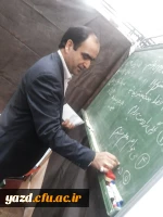 به مناسبت هفته پژوهش و فناوری :

بازدید مسئولان مدیریت استانی دانشگاه فرهنگیان از فن بازار  در دانشگاه یزد  13