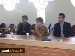 در راستای رسیدگی به امور دانشجومعلمان شاهد و ایثارگر:
نشست دانشجومعلمان شاهد وایثارگر پردیس شهیدان پاک نژاد با مسئولین بنیاد شهید و ایثارگران
 4