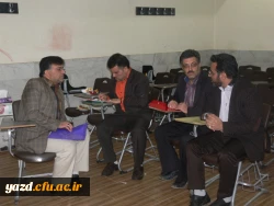 به میزبانی پردیس شهیدان پاک نژاد برگزار شد:

برگزاری جلسه گروه های آموزشی با حضور اساتید پردیس استانی دانشگاه فرهنگیان
 13