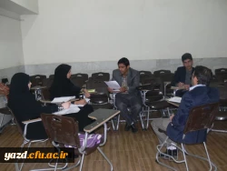 به میزبانی پردیس شهیدان پاک نژاد برگزار شد:

برگزاری جلسه گروه های آموزشی با حضور اساتید پردیس استانی دانشگاه فرهنگیان
 14