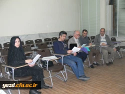 به میزبانی پردیس شهیدان پاک نژاد برگزار شد:

برگزاری جلسه گروه های آموزشی با حضور اساتید پردیس استانی دانشگاه فرهنگیان
 18