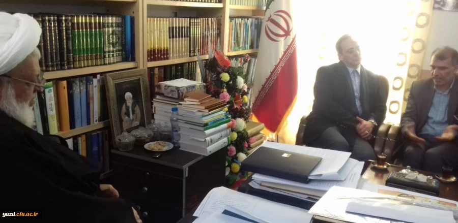 آیت الله ناصری در دیدار دکترمهرمحمدی ،سرپرست دانشگاه فرهنگیان:

دانشگاه تربیت معلم زمینه ساز ساختن جامعه فردا ایران اسلامی 
 2