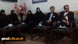 آیت الله ناصری در دیدار دکترمهرمحمدی ،سرپرست دانشگاه فرهنگیان:

دانشگاه تربیت معلم زمینه ساز ساختن جامعه فردا ایران اسلامی 
 6