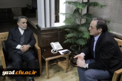 دیدار دکتر مهرمحمدی، سرپرست دانشگاه فرهنگیان با استاندار یزد 3