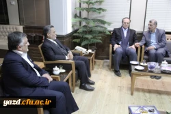 دیدار دکتر مهرمحمدی، سرپرست دانشگاه فرهنگیان با استاندار یزد 7