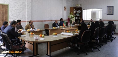 در پردیس حضرت فاطمه الزهرا(س)  برگزار شد :

هفتمین جلسه شورای فرهنگی و اجتماعی دانشگاه فرهنگیان استان یزد