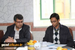 در پردیس حضرت فاطمه الزهرا(س)  برگزار شد :

هفتمین جلسه شورای فرهنگی و اجتماعی دانشگاه فرهنگیان استان یزد
 12