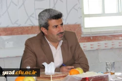 در پردیس حضرت فاطمه الزهرا(س)  برگزار شد :

هفتمین جلسه شورای فرهنگی و اجتماعی دانشگاه فرهنگیان استان یزد
 18