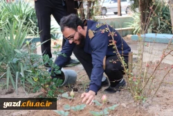 در پردیس شهیدان پاک نژاد یزد صورت گرفت:

کاشت نهال به مناسبت نکوداشت هفته منابع طبیعی و روز درخت کاری 
 15