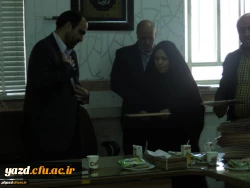 در نشستی صمیمانه از زحمات یک ساله همکاران پردیس های استانی تقدیر به عمل آمد. 6