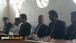 در نشستی صمیمانه از زحمات یک ساله همکاران پردیس های استانی تقدیر به عمل آمد. 13