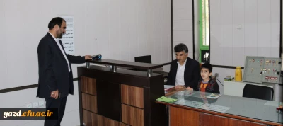 در آستانه ورود میهمانان نوروزی به یزد صورت گرفت:

بازدید مدیر استانی دانشگاه از پایگاه های اسکان نوروزی دانشگاه فرهنگیان یزد