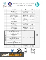 به مناسبت 28 اردیبهشت روز برزرگداشت حکیم عمار خیام :

سومین همایش روزملی ریاضیات 2