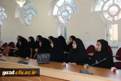 با حضور مسؤول نهاد  رهبری در دانشگاه فرهنگیان یزد برگزار شد:

جلسه تقدیر و تشکر از عوامل دانشجویی نشریه فرهنگیان همراه با معرفی مسؤولان جدید این نشریه 7