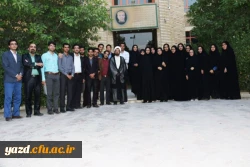 با حضور مسؤول نهاد  رهبری در دانشگاه فرهنگیان یزد برگزار شد:

جلسه تقدیر و تشکر از عوامل دانشجویی نشریه فرهنگیان همراه با معرفی مسؤولان جدید این نشریه 20