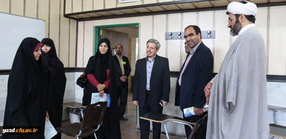 بازدید مسؤولان  سازمان مرکزی دانشگاه فرهنگیان از مراحل اجرایی جشنواره  2