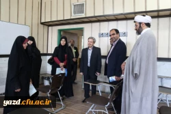 بازدید مسؤولان  سازمان مرکزی دانشگاه فرهنگیان از مراحل اجرایی جشنواره قرآن و عترت 4