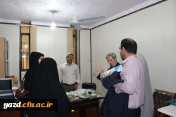 بازدید مسؤولان  سازمان مرکزی دانشگاه فرهنگیان از مراحل اجرایی جشنواره قرآن و عترت 6