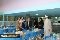 بازدید مسؤولان  سازمان مرکزی دانشگاه فرهنگیان از مراحل اجرایی جشنواره قرآن و عترت 12