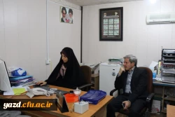 بازدید مسؤولان  سازمان مرکزی دانشگاه فرهنگیان از مراحل اجرایی جشنواره قرآن و عترت 19