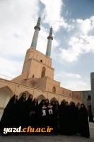 بازدید از اماکن و بافت تاریخی یزد 3