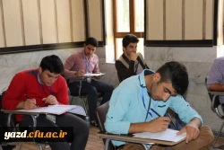 برگزاری مسابقات کتبی بیست وششمین جشنواره قرآن و عترت (بخش برادران) به روایت تصویر
 17