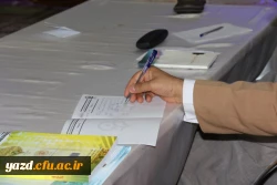 با حضور مسؤول نهاد نمایندگی مقام معظم رهبری در  دانشگاه فرهنگیان برگزار شد:

نشست صمیمی  با دانشجویان و سرپرستان در خصوص جشنواره با موضوع پساجشنواره  4