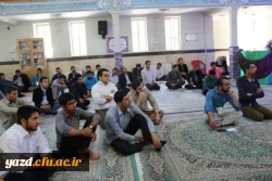 با حضور مسؤول نهاد نمایندگی مقام معظم رهبری در  دانشگاه فرهنگیان برگزار شد:

نشست صمیمی  با دانشجویان و سرپرستان در خصوص جشنواره با موضوع پساجشنواره  7