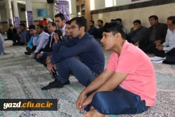 با حضور مسؤول نهاد نمایندگی مقام معظم رهبری در  دانشگاه فرهنگیان برگزار شد:

نشست صمیمی  با دانشجویان و سرپرستان در خصوص جشنواره با موضوع پساجشنواره  11