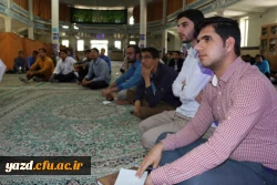 با حضور مسؤول نهاد نمایندگی مقام معظم رهبری در  دانشگاه فرهنگیان برگزار شد:

نشست صمیمی  با دانشجویان و سرپرستان در خصوص جشنواره با موضوع پساجشنواره  14