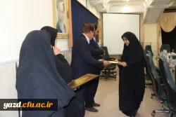 تقدیر و تجلیل از کادر اجرایی دانشجویی بیست و ششمین جشنواره کشوری قرآن و عترت دانشجومعلمان دانشگاه فرهنگیان 20