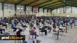 بازدید مدیریت استانی دانشگاه از حوزه های امتحانی پردیس های برادران و خواهران  14