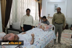 عیادت از همکار فرهنگی بیمار
 6