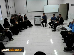 با حضور مسئول دفتر نهاد مقام معظم رهبری در دانشگاه فرهنگیان یزد برگزار شد:

جلسه توجیهی شروع به کار شماره چهارم نشریه فرهنگیان یزد 2