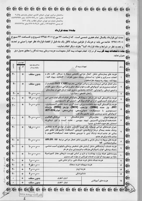 قابل توجه کارکنان دانشگاه فرهنگیان :

خدمات بیمه ای سال 95 دانشگاه 21