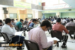 در پردیس شهیدان پاک نژاد یزد برگزار شد:

برگزاری آزمون صلاحیت حرفه ای معلمی مهارت آموزان ماده 28  2