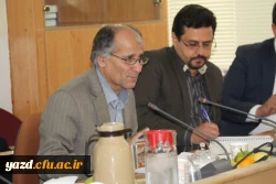 به میزبانی پردیس شهیدان پاک نژاد یزد برگزار شد:

جلسه شورای روسای پردیس ها و مراکز آموزش عالی منطقه 7 کشوری دانشگاه فرهنگیان
 10