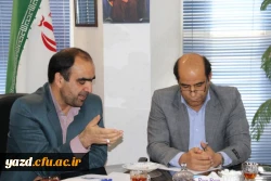 در راستای اجرایی کردن تفاهم نامه بین دانشگاه فرهنگیان و کانون پرورش فکری :
نشست مسئولان دانشگاه فرهنگیان استان یزد با کانون پرورش فکری کودکان و نوجوانان 
 5