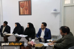 در راستای اجرایی کردن تفاهم نامه بین دانشگاه فرهنگیان و کانون پرورش فکری :
نشست مسئولان دانشگاه فرهنگیان استان یزد با کانون پرورش فکری کودکان و نوجوانان 
 7