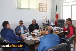 در نشست مشترک مسئولان دانشگاه با ریاست سازمان دانش آموزی یزد تاکید گردید:

افزایش تعاملات در زمینه فعالیت های فرهنگی و اجتماعی 
 6