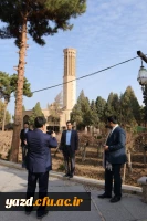 بازدید مهمانان جشنواره از بافت تاریخی یزد به روایت تصویر  4
