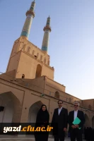 بازدید مهمانان جشنواره از بافت تاریخی یزد به روایت تصویر  35