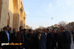 بازدید مهمانان جشنواره از بافت تاریخی یزد به روایت تصویر  39