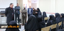 در حاشیه برگزاری اولین جشنواره کشوری نوآوری های علمی و پژوهشی:

بازدید دکتر مهرمحمدی از پردیس فاطمه الزهرا(س) یزد 2