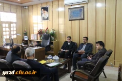 در دیدار مسئولان دانشگاه با مدیرکل نوسازی مدارس استان :

قول مساعدت اداره کل نوسازی مدارس استان در جهت تکمیل پروزه های نیمه تمام دانشگاه فرهنگیان یزد
 3