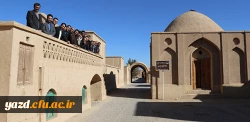 با هدف شناخت و آشنایی با جاذبه های تاریخی، فرهنگی، گردشگری استان :

بازدید کارکنان دانشگاه فرهنگیان یزد از اماکن گردشگری و تاریخی استان یزد 2