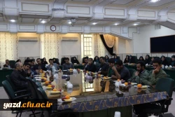 نشست صمیمانه تقدیر از زحمات یک ساله همکاران پردیس های استانی در سال 95  12