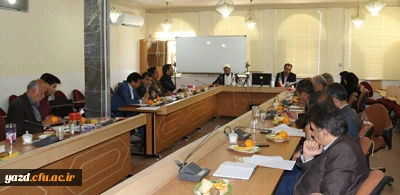 با هدف تببین ساختار شورایی دانشگاه فرهنگیان و اجرایی کردن این ساختار در استان:

اولین جلسه شورای مدیریت امور پردیس های استانی دانشگاه فرهنگیان یزد برگزار شد.